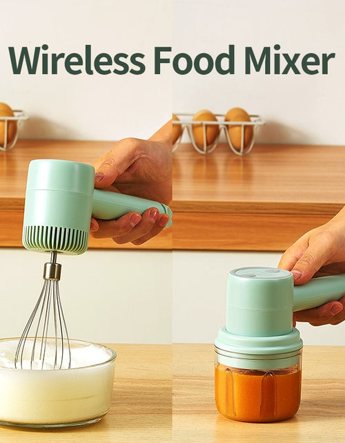 Load image into Gallery viewer, Wireless Electric Food Mixer Blender
