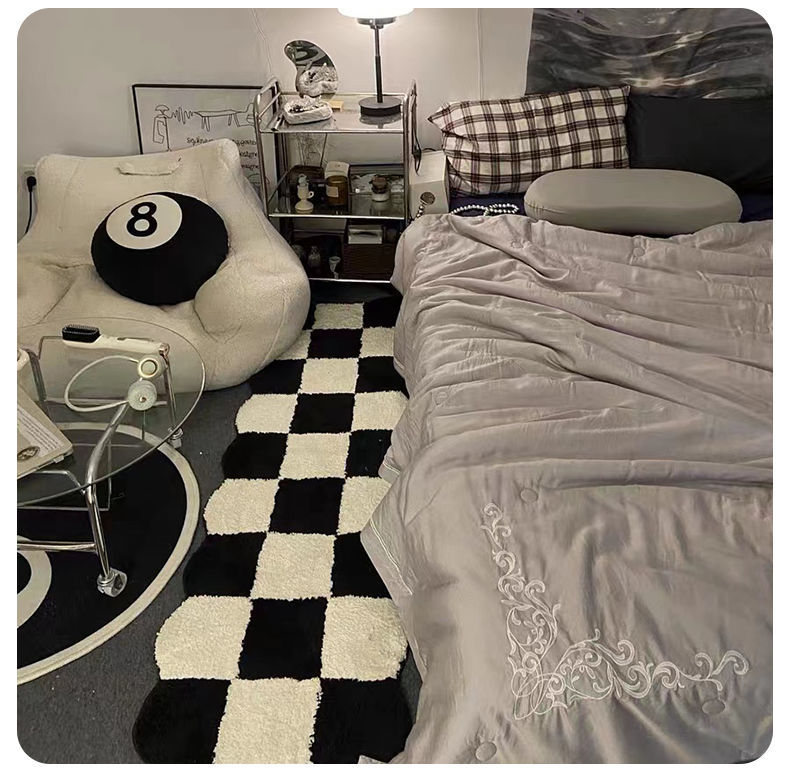 Black & White Runner Rugs