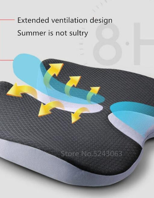 Load image into Gallery viewer, Non-Slip Orthopedic Memory Foam Cushion
