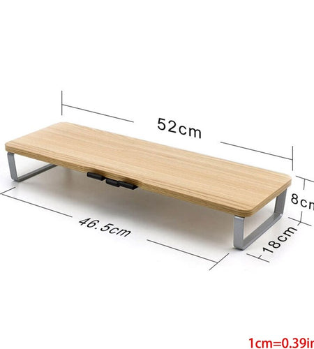 Classic Monitor Stand with Mobile Phone Holder