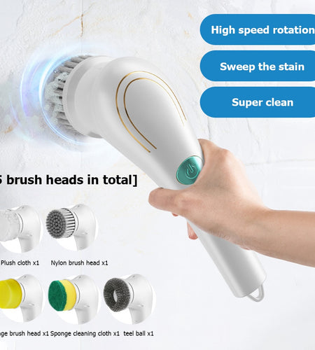 5-in-1Multifunctional Electric Cleaning Brush