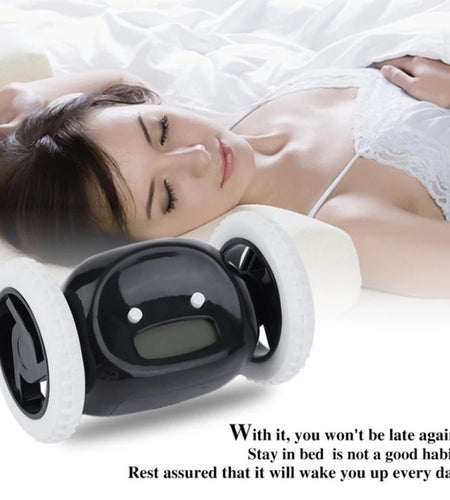 LED Lazy Alarm Clock