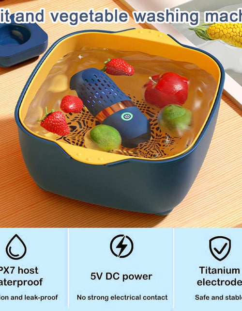 Load image into Gallery viewer, Wireless Fruit Vegetable Cleaner Capsule
