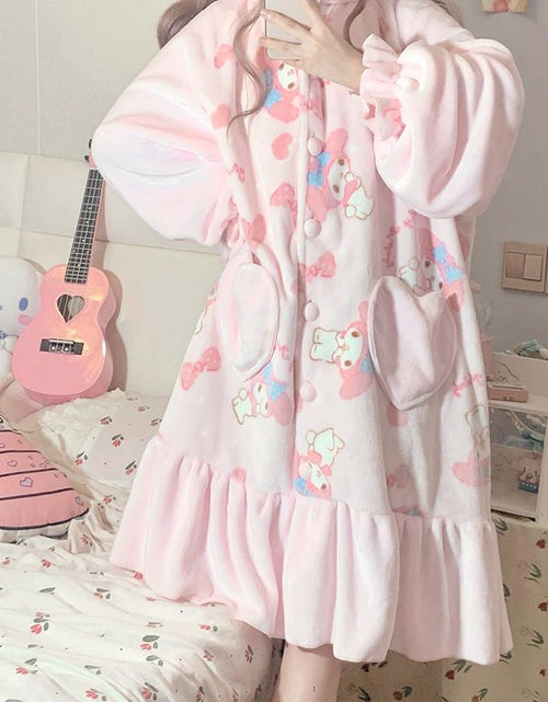 Load image into Gallery viewer, Sanrio Two Piece Nightgown
