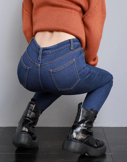 Load image into Gallery viewer, Fleece Lined Jeans
