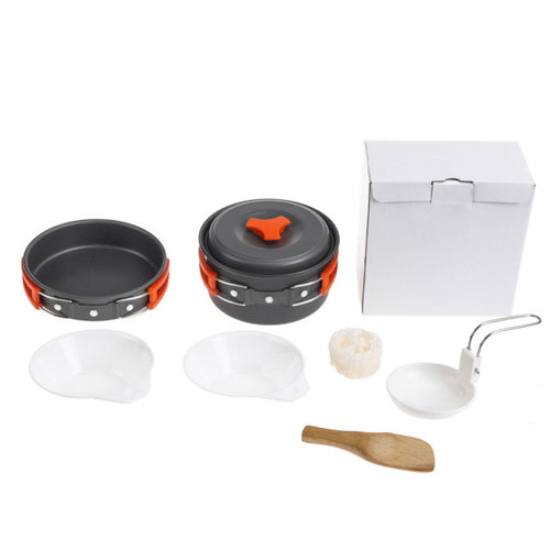 Load image into Gallery viewer, Outdoor Camping Tableware Kit
