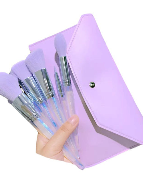Load image into Gallery viewer, Purple Makeup Brush Set
