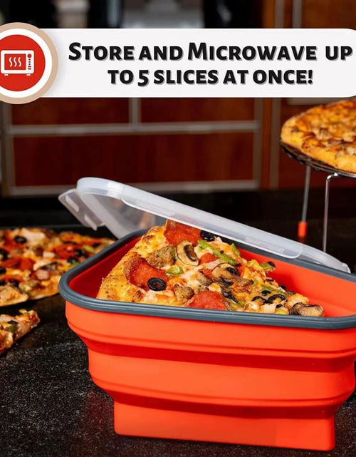 Load image into Gallery viewer, Foldable Pizza Pack Container
