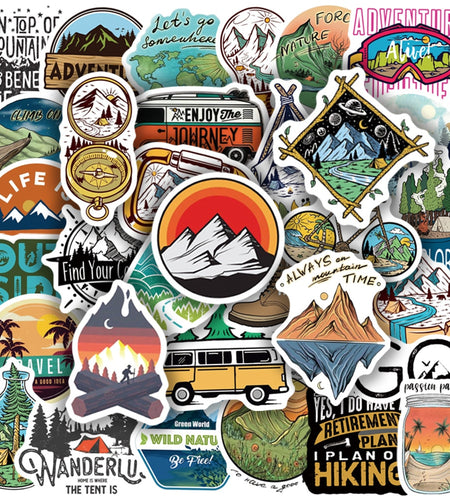 50pcs Decal Stickers