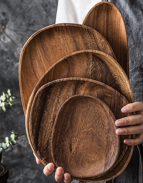 Load image into Gallery viewer, Whole Wood Tableware Set
