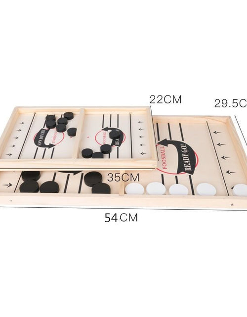 Load image into Gallery viewer, Table Hockey Fast Sling Puck Board Game
