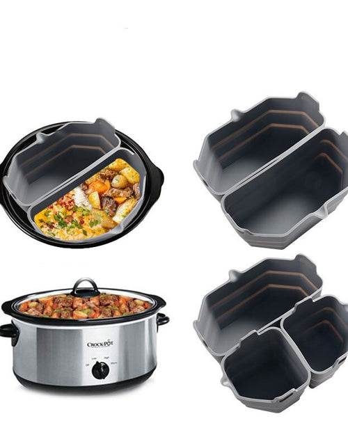 Load image into Gallery viewer, Silicone Slow Cooker Reusable Divider
