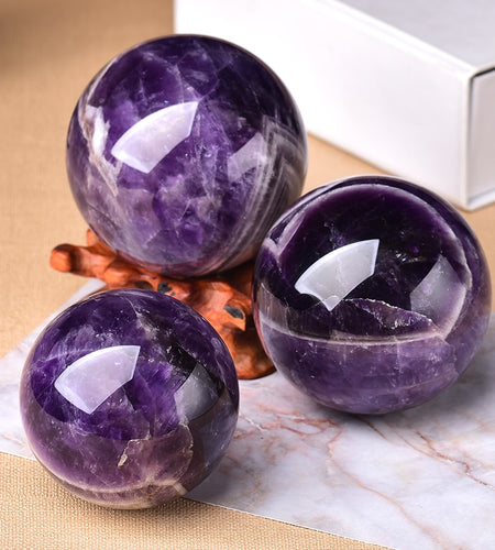 Natural Amethyst Ball