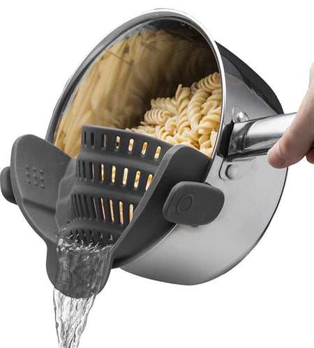 4 Colors Silicone Clip-On Pot Pan