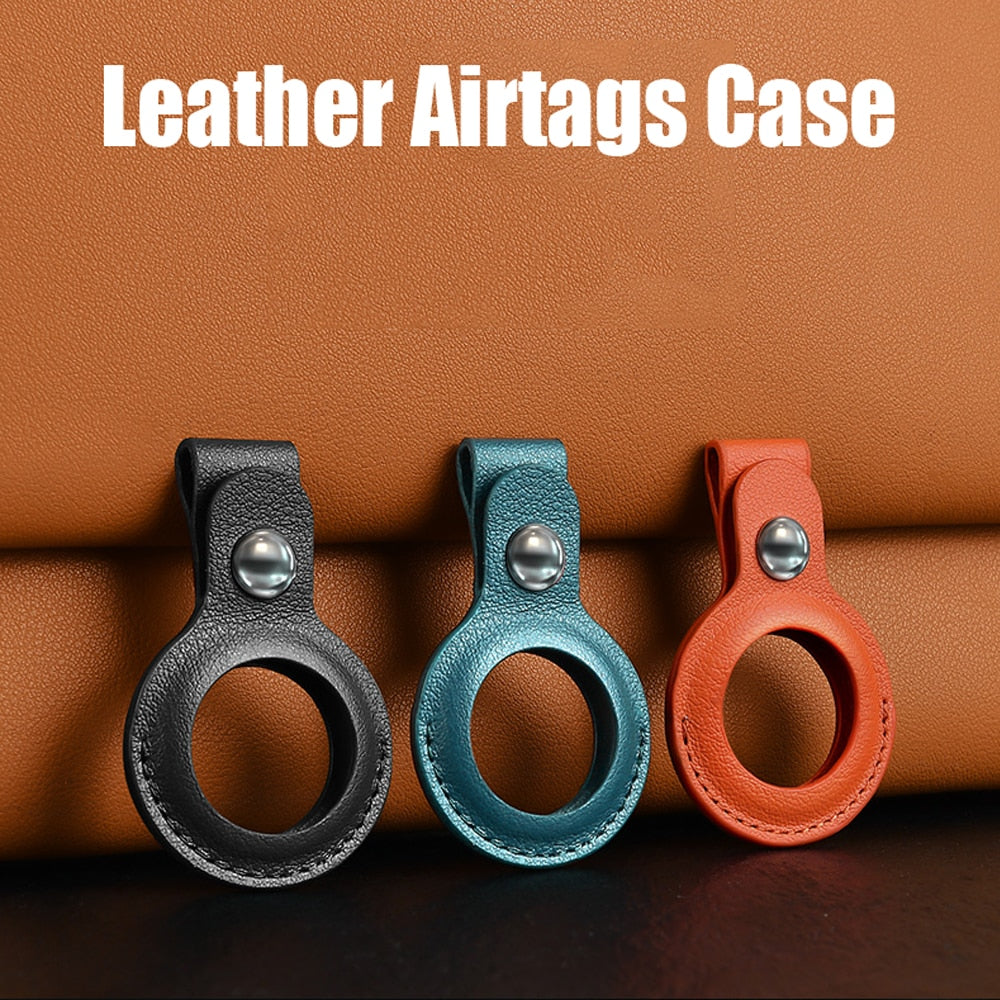 Leather Key Ring Tracker