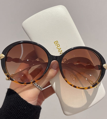 Vintage Round Frame Sunglasses