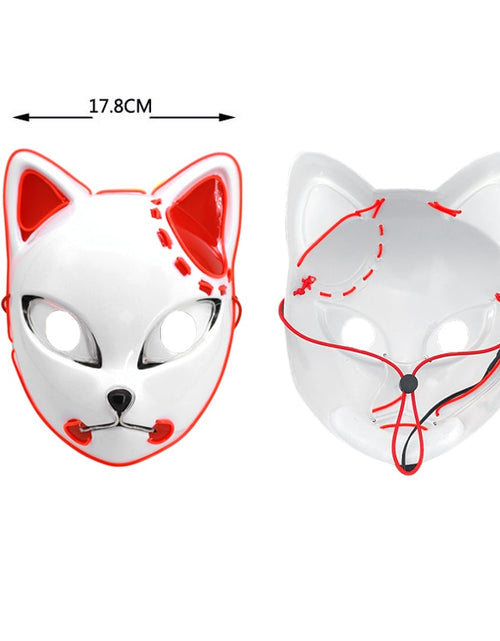 Load image into Gallery viewer, Halloween LED Cat Mask
