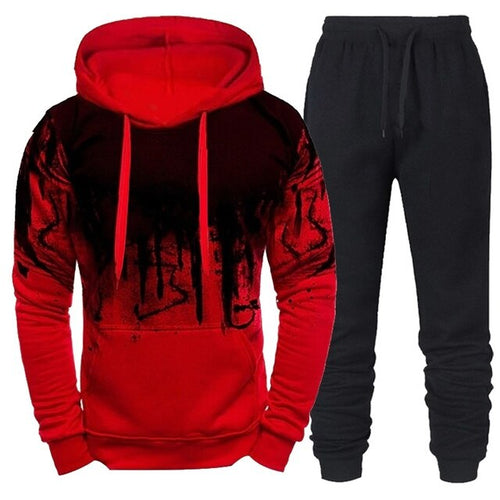 Load image into Gallery viewer, Tracksuit Hoodie and Pants Set
