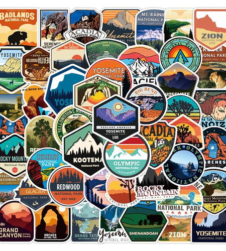 Waterproof Cartoon Anime Stickers