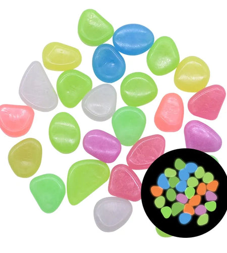 Glow in the Dark Garden Pebbles