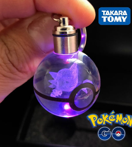 Anime LED Crystal Keychain