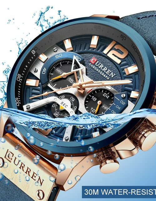 Load image into Gallery viewer, Leather Watch
