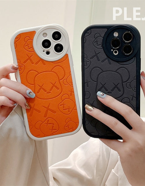 Load image into Gallery viewer, Cartoon Embossed Pattern Phone Case For iPhones
