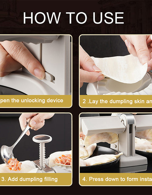 Load image into Gallery viewer, Double Head Automatic Dumplings Mold
