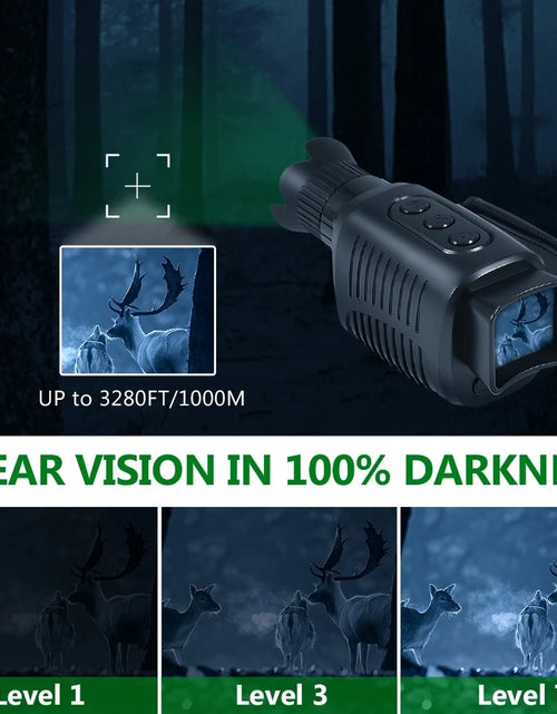 Load image into Gallery viewer, Monocular Night Vision Device 1080P HD
