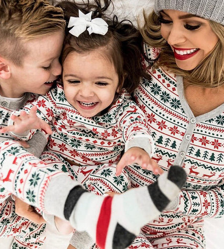 Family Matching Christmas Pajamas Set