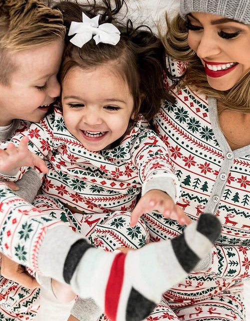 Load image into Gallery viewer, Family Matching Christmas Pajamas Set
