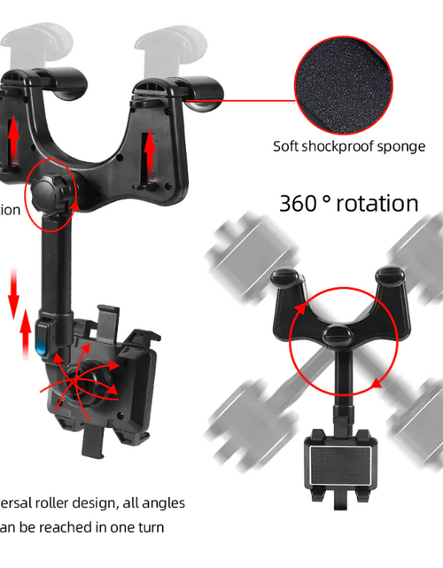Load image into Gallery viewer, Rotatable Smart Phone Car Holder
