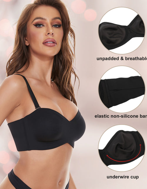 Load image into Gallery viewer, Full Support Strapless Bra
