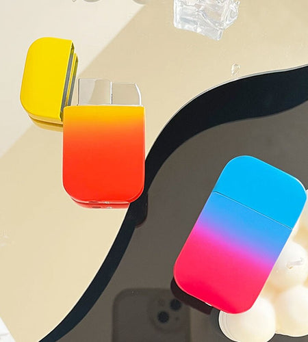 Windproof Pink Flame Lighter