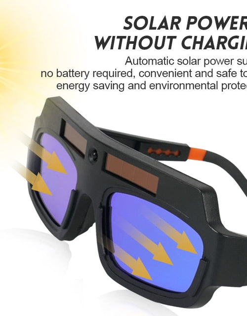 Load image into Gallery viewer, Griffin&#39;s Welding School™ Auto-Darkening Anti-Glare Goggles
