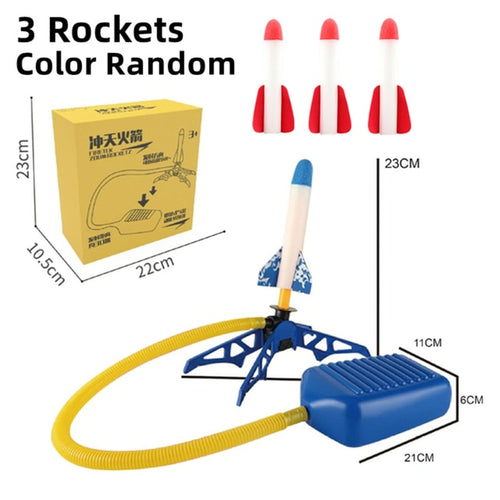 Load image into Gallery viewer, Children Outdoor Air Rocket Foot Launcher
