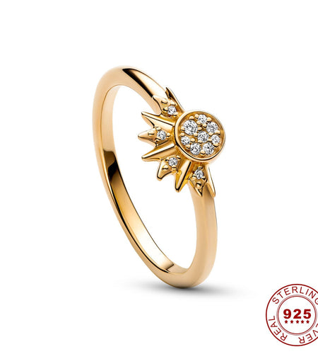 Pandora Moon and Sun Ring