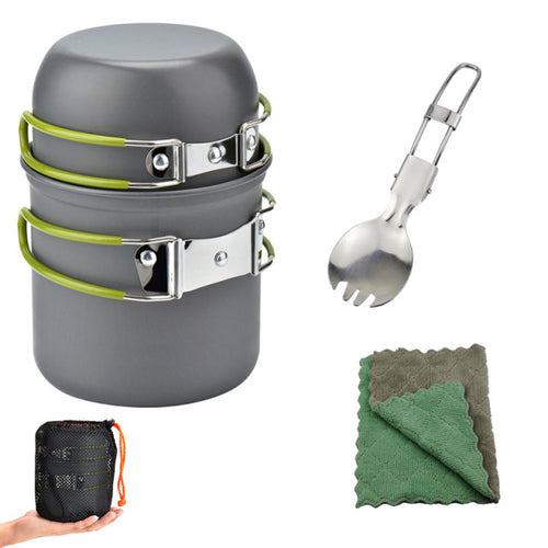 Load image into Gallery viewer, Outdoor Camping Tableware Kit
