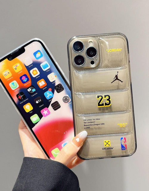 Load image into Gallery viewer, Transparent iPhone Case - NorthFace
