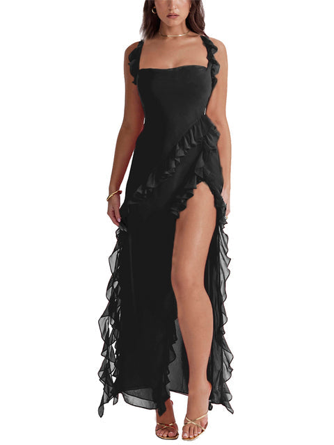 Load image into Gallery viewer, Osveci Ruffled Dress
