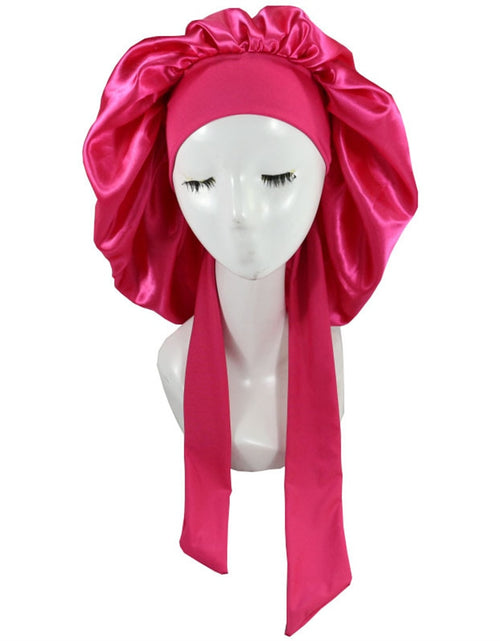 Load image into Gallery viewer, Women Satin Sleeping / Shower Cap
