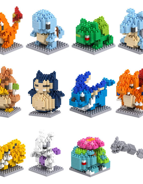 Load image into Gallery viewer, Small Building Blocks Cartoon Animals
