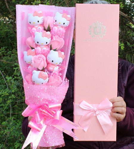 Teddy Bear Flower Bouquet