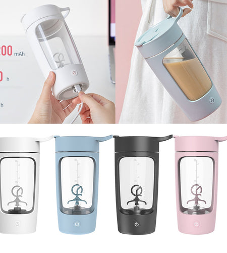 Rechargeable Protein Shaker Bottle