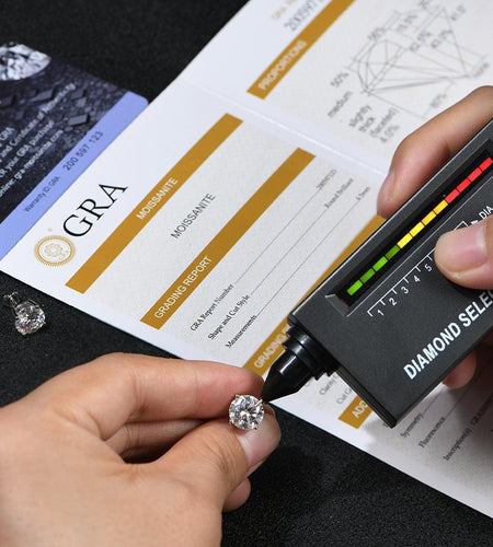 Moissanite Stud Earrings