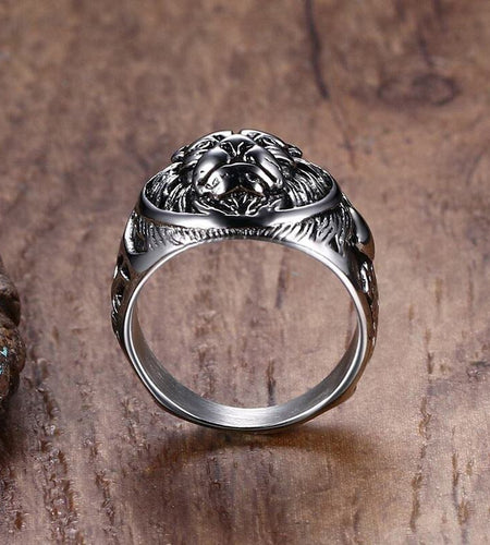 Lion Head Rings