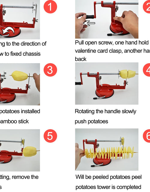 Load image into Gallery viewer, Twisted Manual Vegetable Slicer
