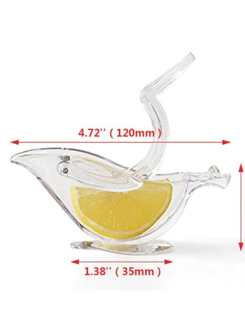 Load image into Gallery viewer, Transparent Fruit Squeezer with Acrylic Lemon Clip
