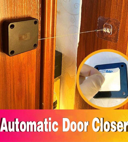 Punch-free Automatic Sensor Door Closer