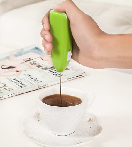 Hand-Held Foam Coffee Machine